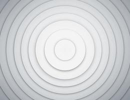 sfondo astratto di cerchi puliti. concetto di struttura circolare per il design aziendale. motivo geometrico moderno. rendering di anelli 3d foto