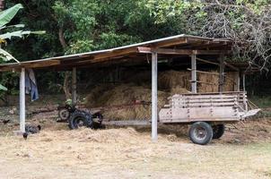 camion della fattoria tailandese tradizionale. foto