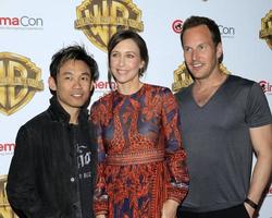 las Las Vegas, apr 12 - giacomo pallido, Vera farmiga, patrick wilson a il ammonitore fratelli immagini presentazione a cinemacon a il cesari palazzo su aprile 12, 2016 nel las Las Vegas, circa foto