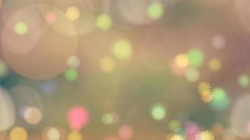 gli sfondi bokeh sono pieni di colore e glamour come una celebrazione. adatto per sfondo pubblicitario. foto