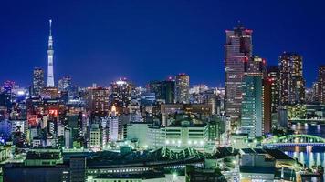 Tokyo Giappone skyline della città foto