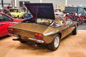 friedrichshafen - Maggio 2019 sabbia d'oro lamborghini uracco 1973 coupe a mondo dei motori classici bodensee su Maggio 11, 2019 nel friedrichshafen, Germania foto