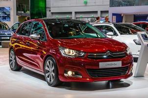 francoforte - settembre 2015 citroen c4 presentata a iaa internazionale foto