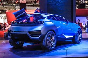 francoforte - settembre 2015 concept peugeot Quartz presentato a iaa i foto