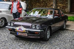 Fulda, Germania - Maggio 2013 opel manta i200 coupe retrò auto su mamma foto