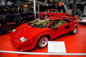 sinsheim, Germania - Mai 2022 rosso lamborghini conta lp 500 S gli sport auto foto