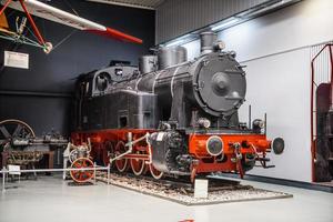 sinsheim, Germania - Mai 2022 nero rosso vapore locomotiva foto