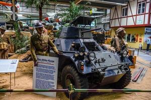 sinsheim, Germania - Mai 2022 nero furetto blindato auto mk 2 Britannico combattente veicolo foto