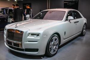 francoforte - settembre 2015 Rolls Royce fantasma presentata a iaa stagista foto