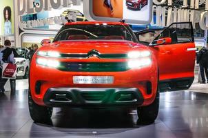 francoforte - settembre 2015 concept citroen aircross presentato a iaa foto