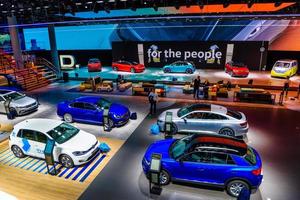 francoforte, Germania - settembre 2019 volkswagen vw macchine, iaa internazionale il motore mostrare auto mostra foto