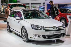 francoforte - settembre 2015 citroen c5 tourer presentata a iaa stagista foto