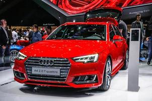 francoforte - settembre 2015 audi a4 3.0 tdi quattro presentata a iaa foto