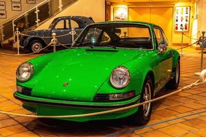 fontvieille, monaco - giu 2017 verde porsche 911 classico 1963 nel monaco superiore macchine collezione Museo foto