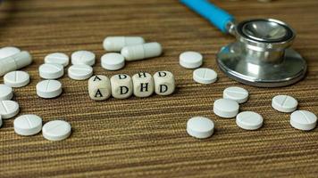 adhd per il concetto di consapevolezza della salute mentale. foto