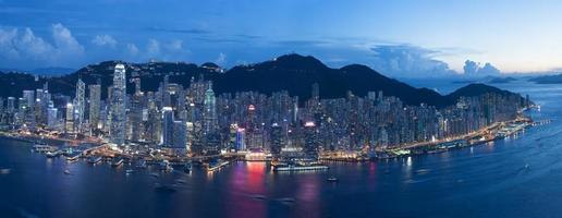 città di Hong Kong foto