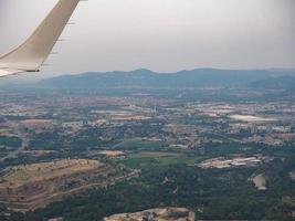 veduta aerea di torino foto