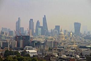 skyline di Londra foto