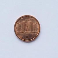 moneta da 1 centesimo italiano