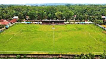 bellissimo aereo Visualizza, classico calcio stadio, ovest Giava - Indonesia. foto