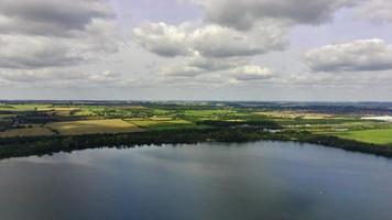 alto angolo Visualizza di Britannico campagna e lago Visualizza foto