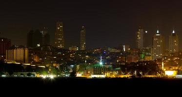 Istanbul di notte foto