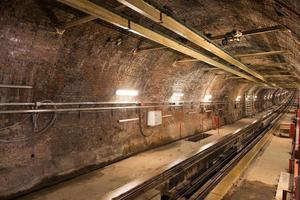 vecchia linea di tunnel da Karakoy a Istanbul, Istanbul foto