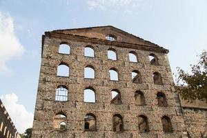 vecchio edificio nel Istanbul foto