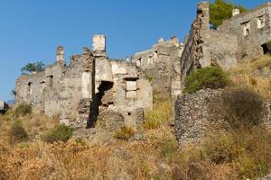 rovine di kayak, fethiye foto