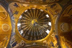 chiesa di chora a istanbul, turchia foto