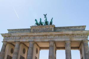 Berlino, Germania, 2022 -il Brandenburger tor foto