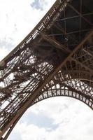 eiffel Torre Parigi vicino su Visualizza foto