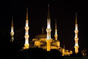 sultanahmet blu moschea a partire dal Istanbul, tacchino foto