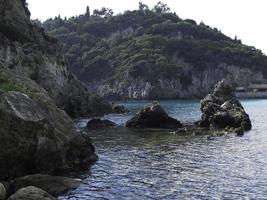 il greco isola di Corfù foto
