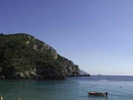 il greco isola di Corfù foto