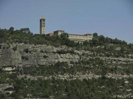il monastero di montserrat foto