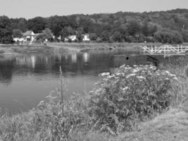 cattivo Karlshafen e il weser fiume foto