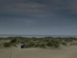 il isola di borkum nel il nord mare foto