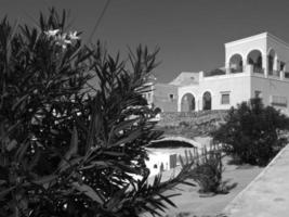 isola di santorini in grecia foto