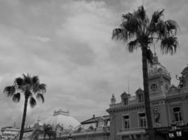 monaco al mar mediterraneo foto