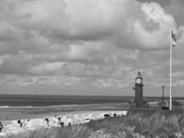 la spiaggia di Wangerooge foto