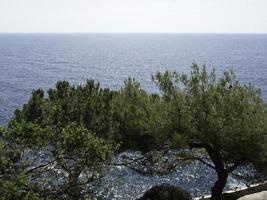 monaco al mar mediterraneo foto