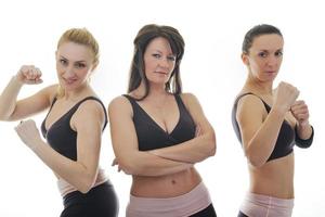 donna fitness gruppo foto