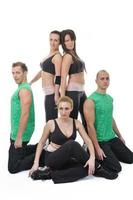 persone gruppo fitness foto