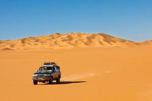 safari nel deserto del sahara foto