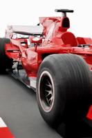 rosso Formel 1 modello foto