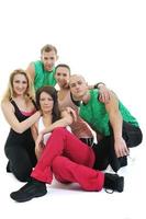 persone gruppo fitness foto