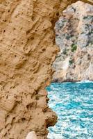 sa pedrera de cala de orribile, atlantis a in ritardo pomeriggio foto