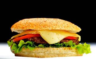 hamburger fast food foto