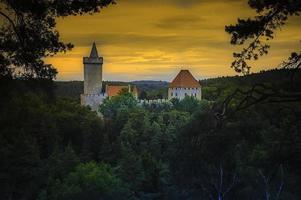 castello kokorin nel estate a partire dal ceco repubblica foto